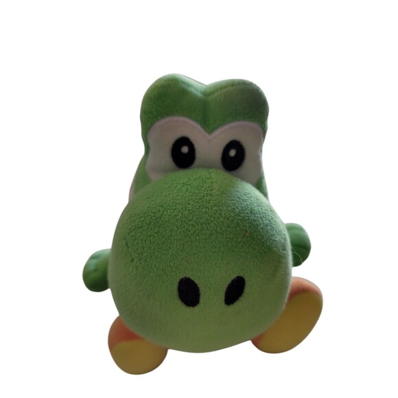 2017 Yoshi Super Mario Bros Plush Toy Stuffed Animal 7.5" - Picture 5 of 6